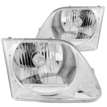 FORD Expedition 1997-2002 Crystal Strålkastare Krom ANZO